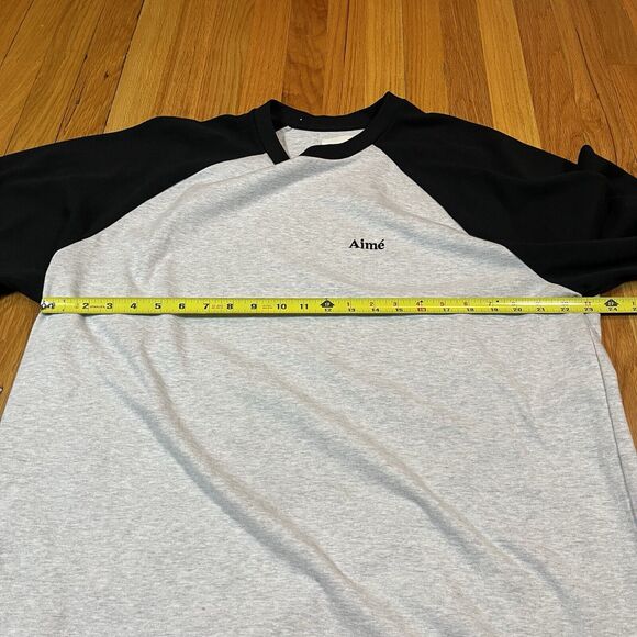 Aime Leon Dore Black and Gray Long Sleeve Shirt - Picture 6 of 9